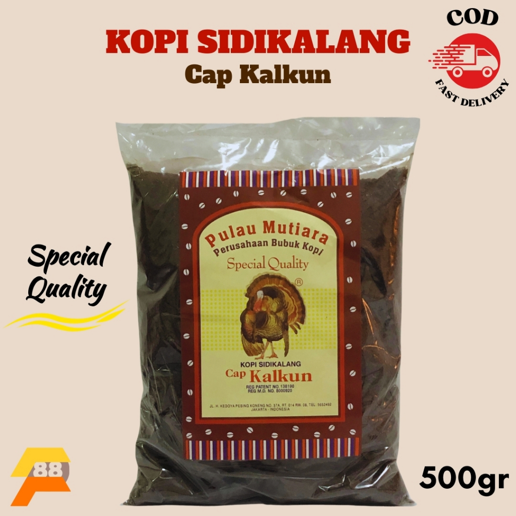 

Kopi Sidikalang Special Blend Cap Kalkun Halus dan Kasar 500gr