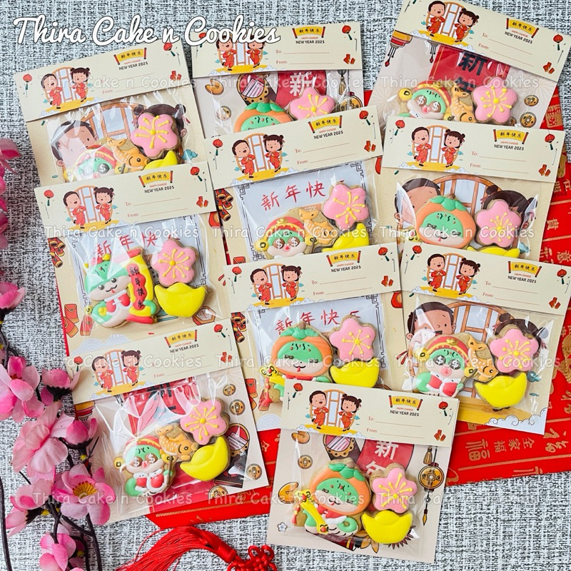 

GLUTEN Free less sugar Cookies imlek kukis cny sincia ular snake kue kering lucu karakter
