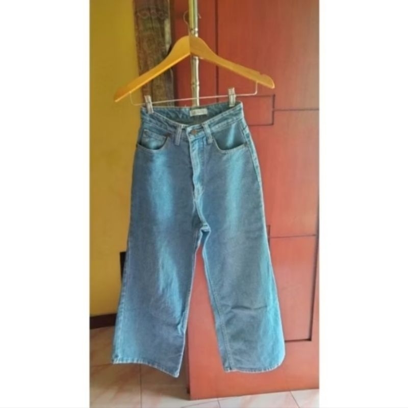 celana jeans wanita escrote (preloved)