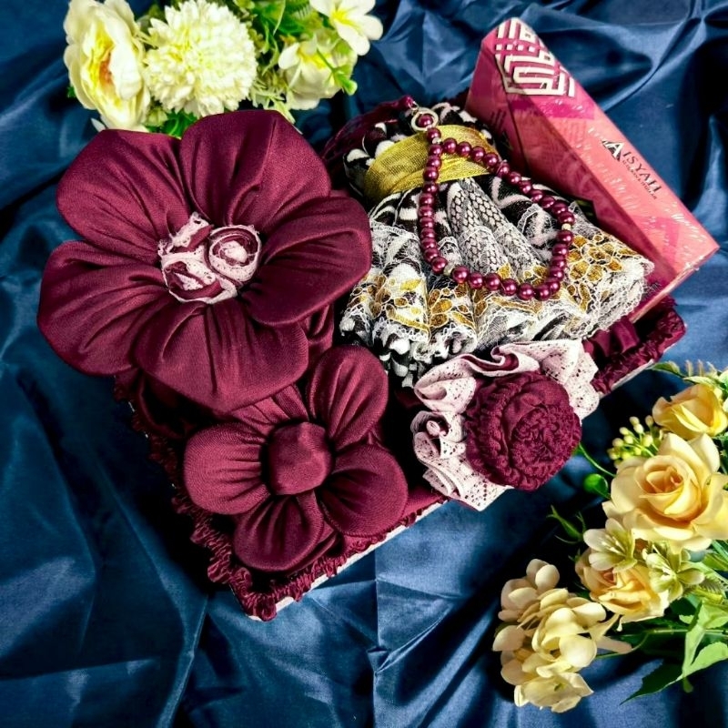 Hantaran Mukenah Seserahan Alat Sholat Hampers Mukenah Kado Mukenah