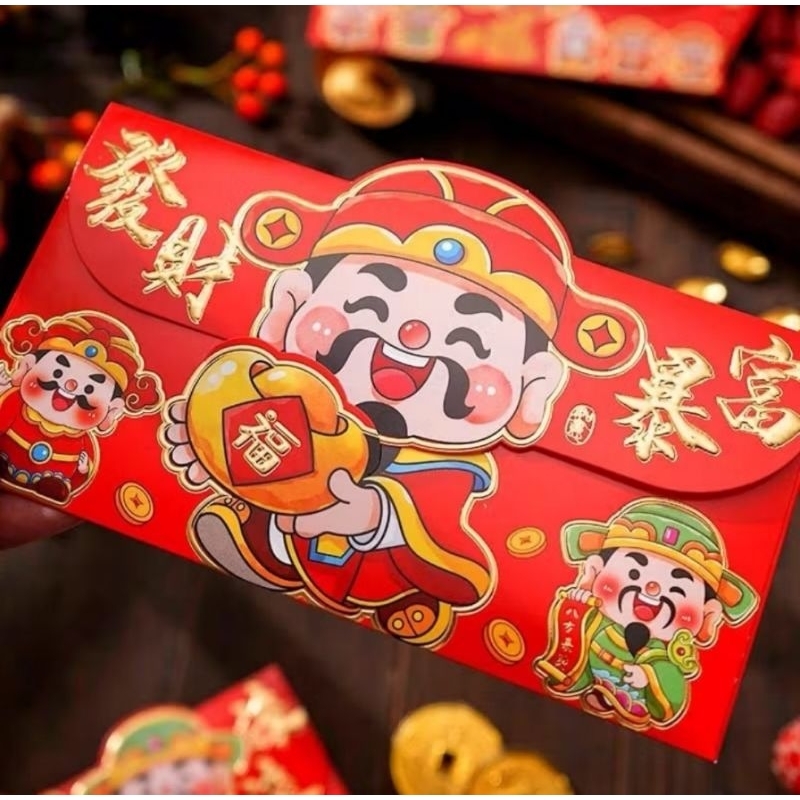 

Angpao Imlek Jaisen Dewa Duit model dompet amplop