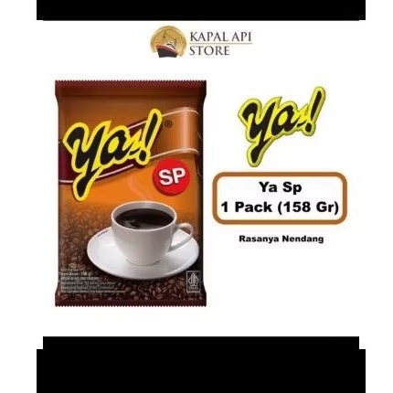 

Kopi kapal api YA SP 150 gram, rasa mantap 1pcs