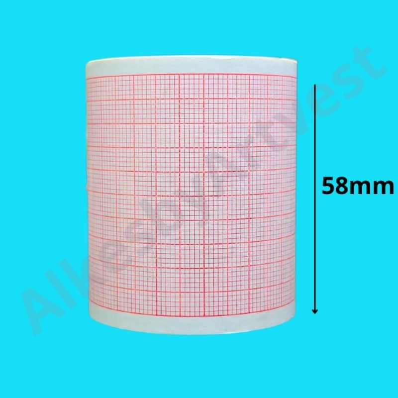 

Kertas ECG Ekg roll 58mm X 25M roll