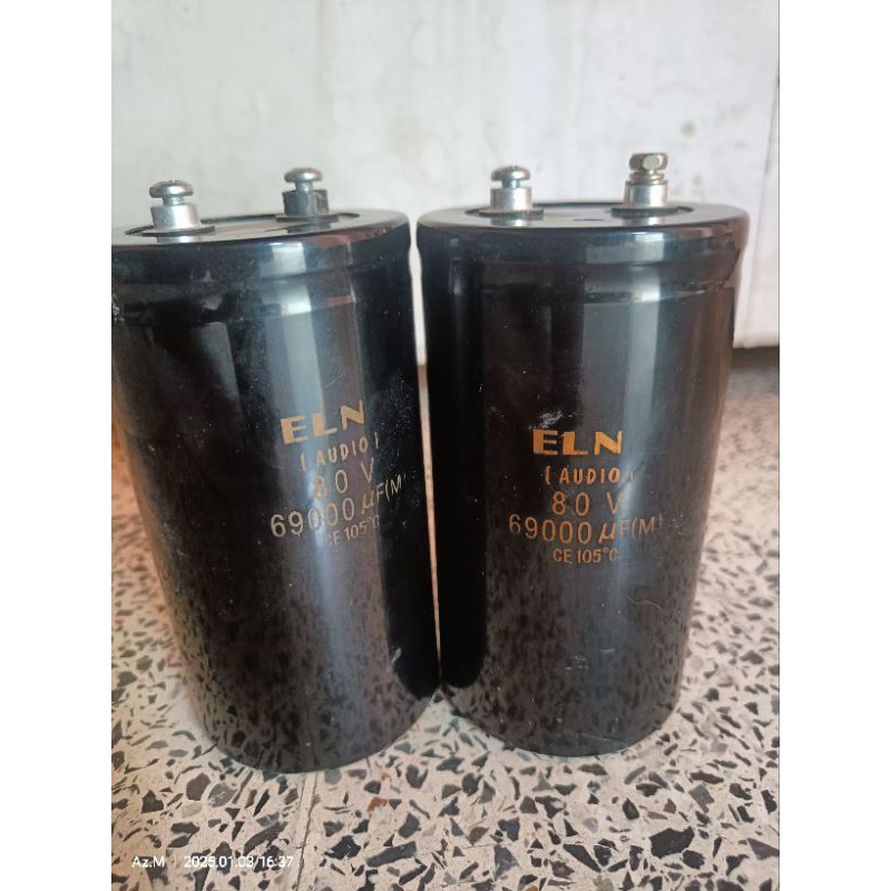 Elco Elko kapasitor 80v 69000uf for Audio