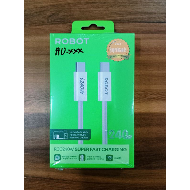 Robot Data Cable Type-c To Type-c RCC240W
