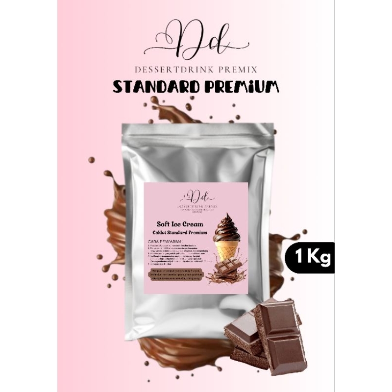 

Bubuk Soft Ice Cream Rasa COKLAT 1Kg/1000Gram Standard Premium Dessertdrink Powder / Ice Cream MURAH / Bubuk Ice Cream 1kg Aneka Rasa / Bahan Ice Cream Varian Rasa / Bubuk Ice Cream / Ice Cream Powder / Bubuk Es Cream / Bubuk Es Krim / Tepung Es Krim