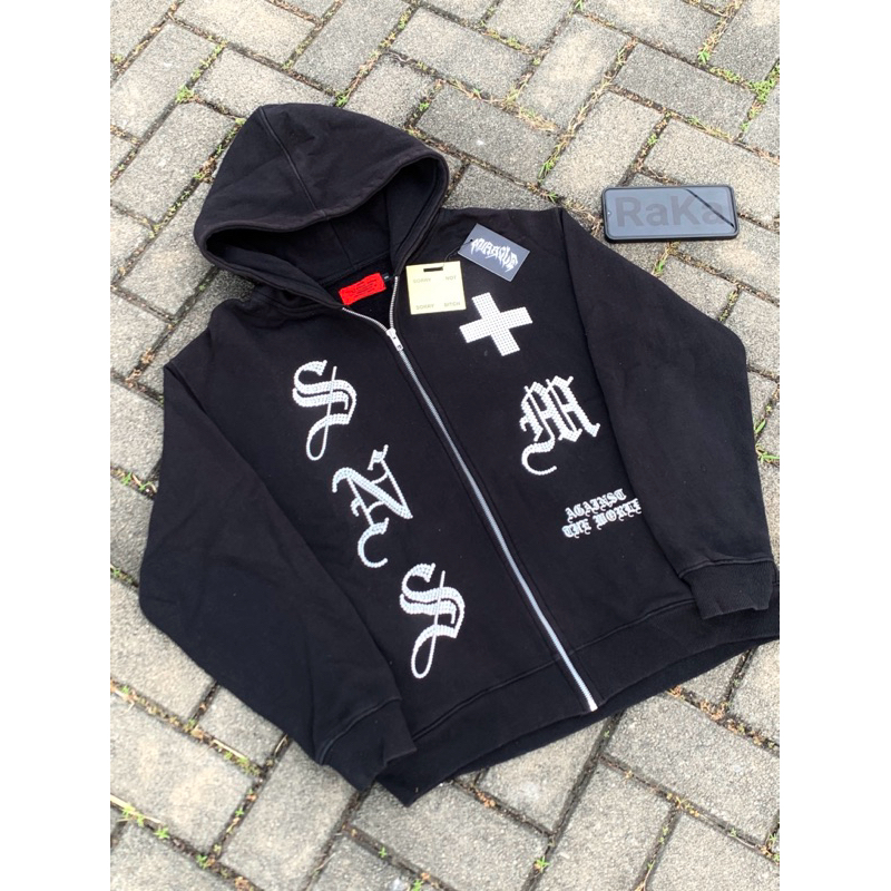 SNSB | MOTION BLACK ZIPPER | COLAB SNSBxMIRACLE | SNS+M