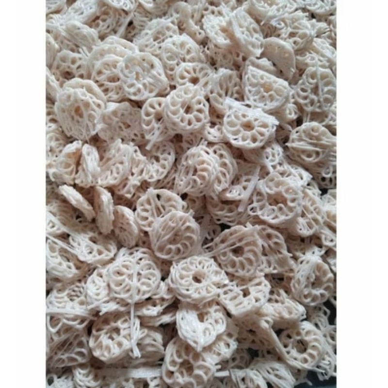 

KERUPUK KRUPUK MAWAR PUTIH 250 Gram (mentah)