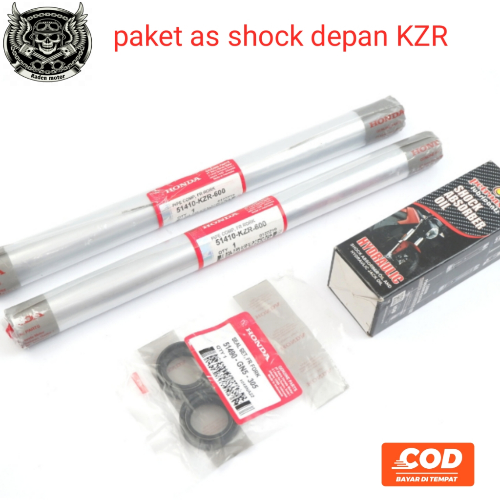 sok depan motor beat Vario - Paket As Shock Sok Breaker Depan KZR