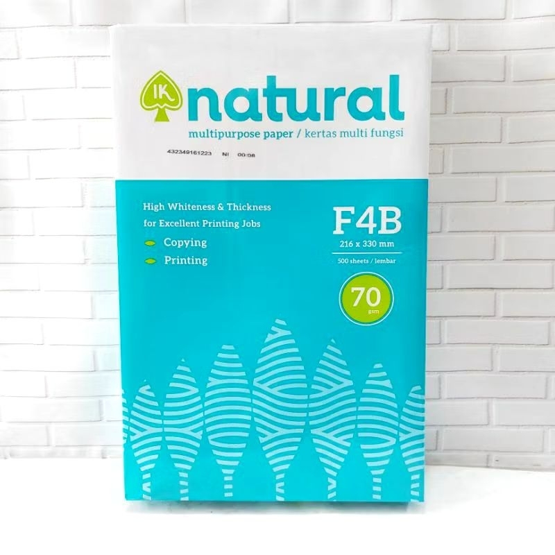 

Kertas HVS F4B Natural