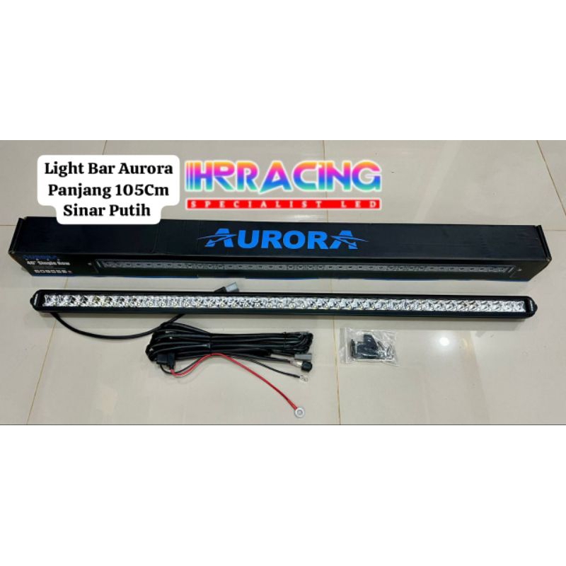 Light Bar Aurora S5 40" Single Row LED 200 Watt Panjang 105 Cm Light Bar Work light Lampu Tembak - L