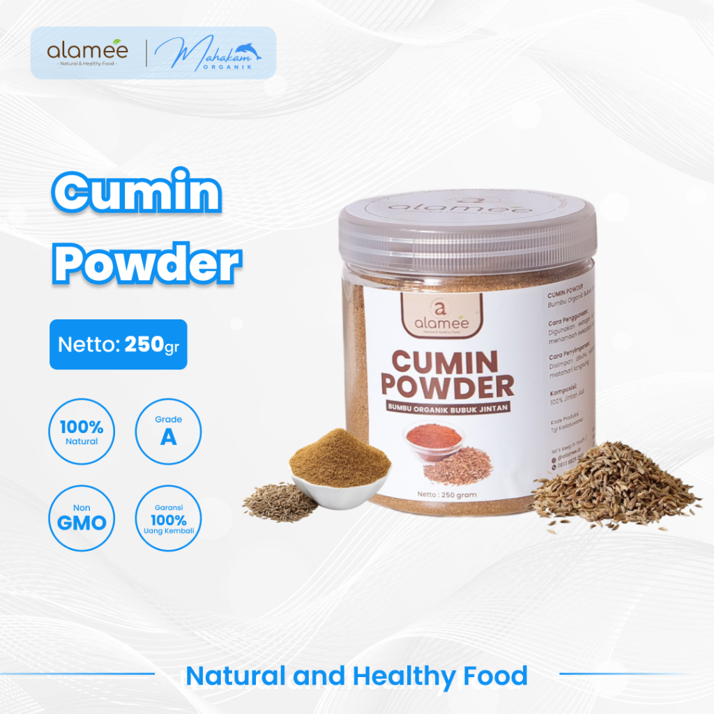 

ALAMEE Jintan Bubuk Cumin Powder Bumbu Dapur Instan Jinten Ground Caraway Seasoning Masak