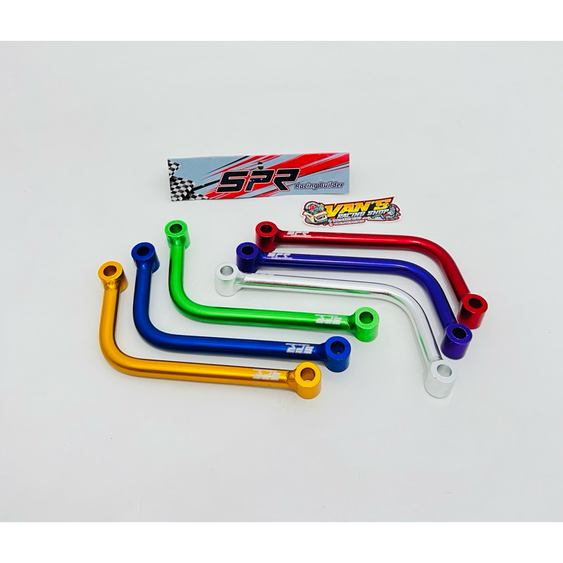 GANTUNGAN KNALPOT SPR UNIVERSAL ALMUNIUM L TIANG BREKET BRACKET MATIC RX-KING ALMU BUKAN BESI CNC