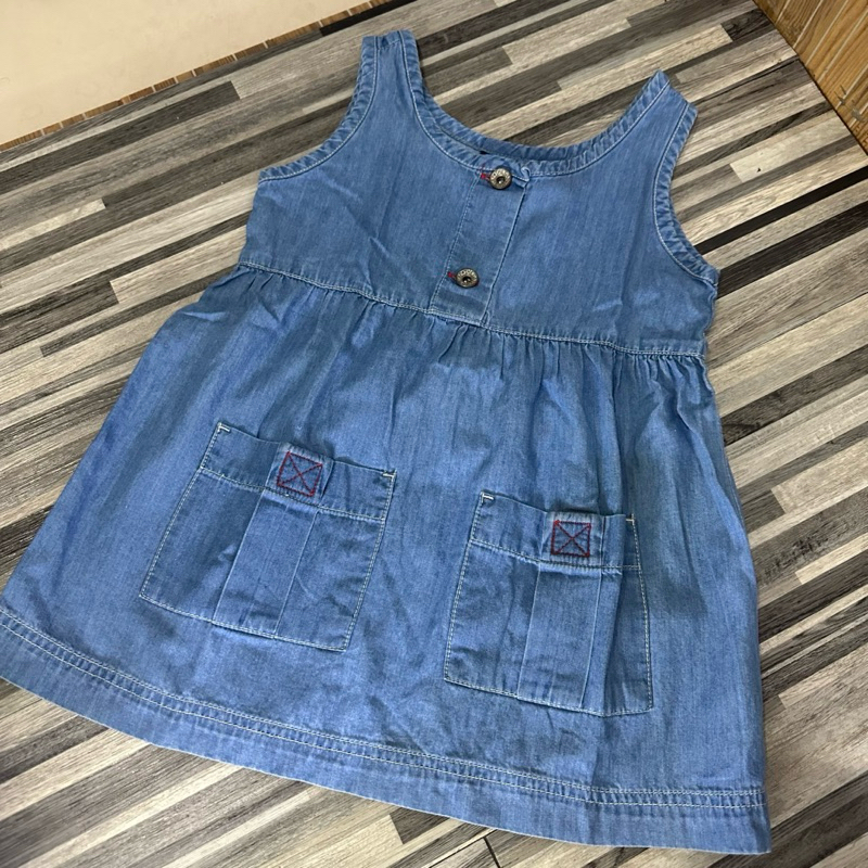 GAP Kids Dress Denim Anak Perempuan Size 3-4 Tahun