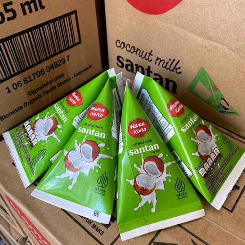 

4 pcs santan instan mama koko @65ml