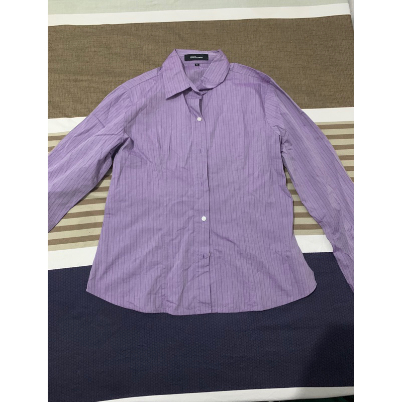 preloved kemeja ungu