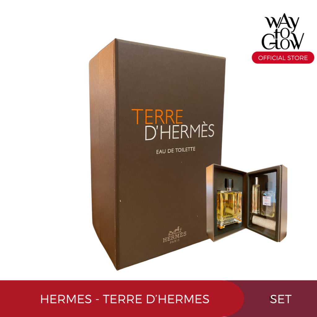 Hermes Terre D'Hermes Edt premium Cofret Set