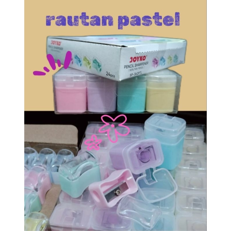 

[jual ecer] rautan pensil warna pastel mini cute