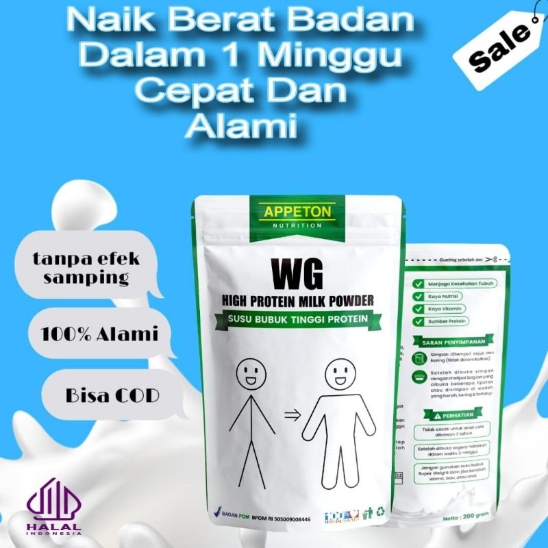 

Weight Gain Susu Gemuk Badan Tercepat Dan Terlaris!!!