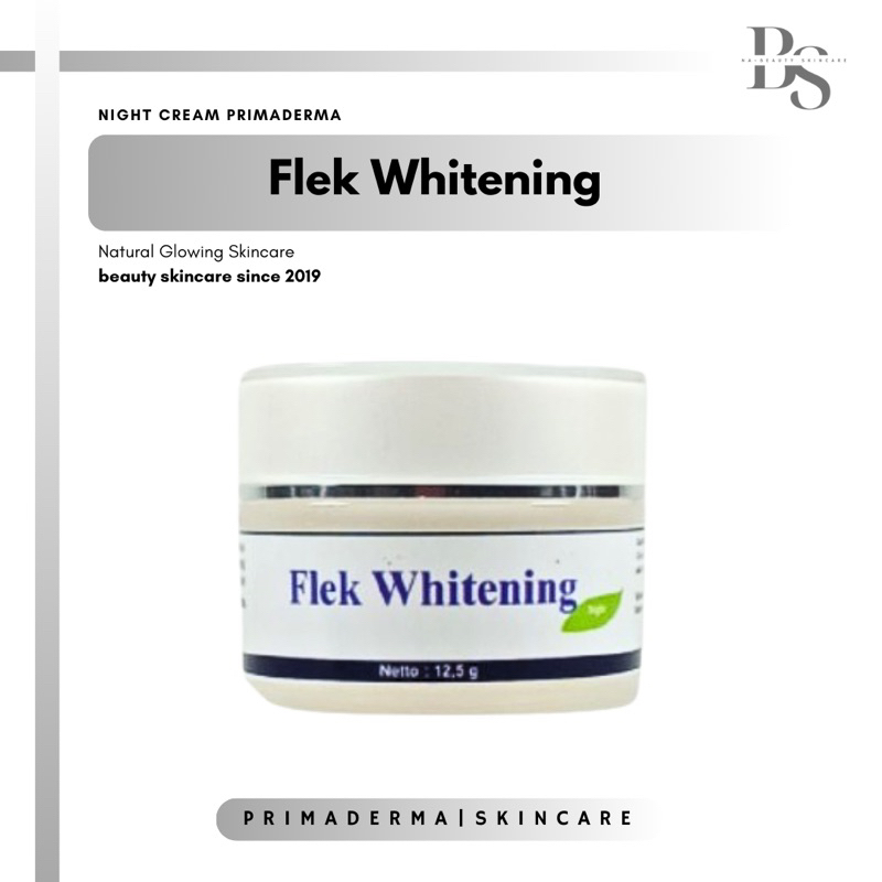 Flek Whitening Night Cream Primaderma (Flek Hitam dan Kusam)