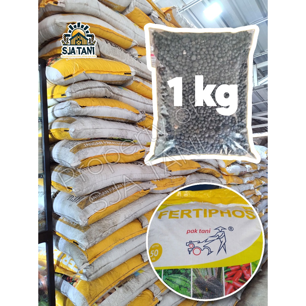 ORIGINAL pupuk fosfat fertiphos 1kg reapack