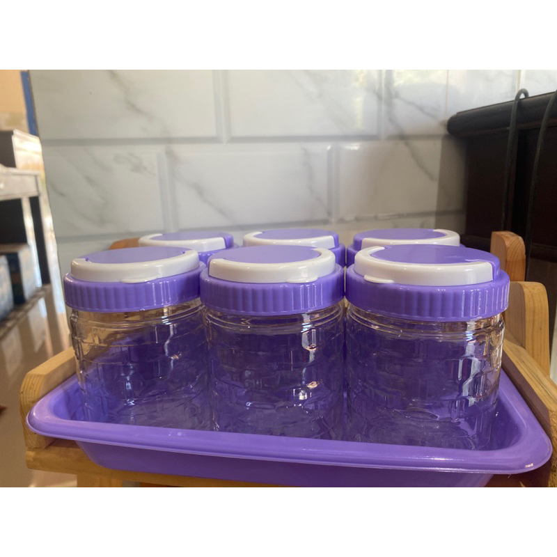 Toples kue kering satu set (beserta nampannya)