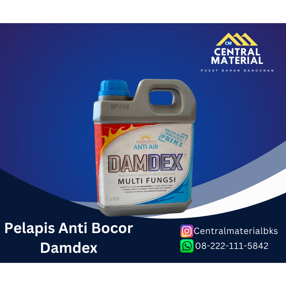 Damdex 1liter cairan pengeras beton multifungsi