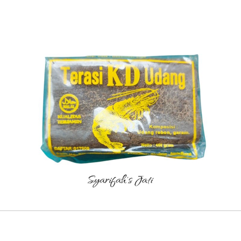 

Terasi KD udang Khas Cirebon