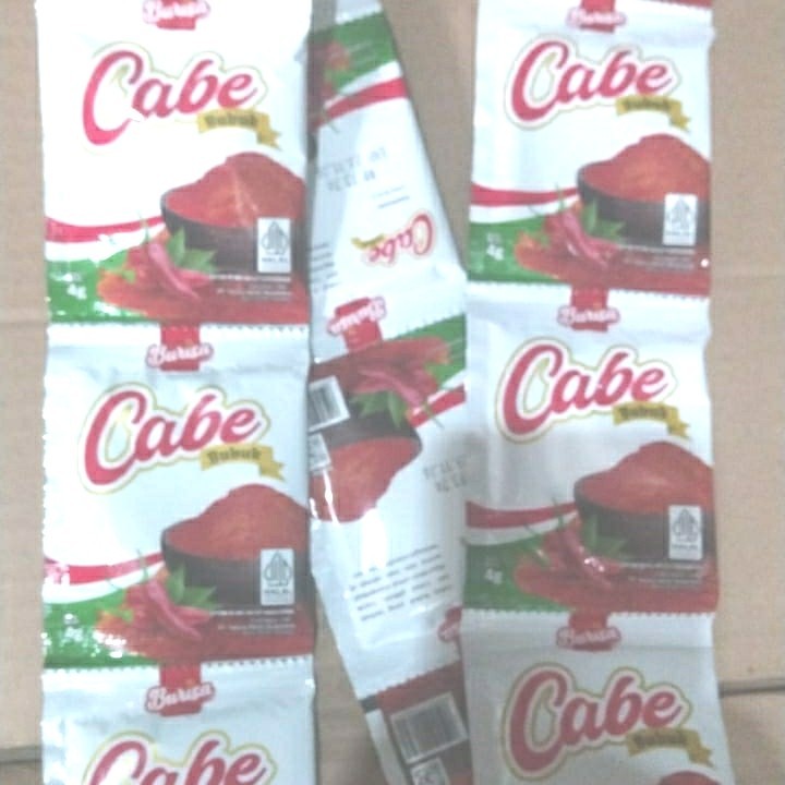 

Burisa CABE Bubuk Renceng [12 x 4 Gr]