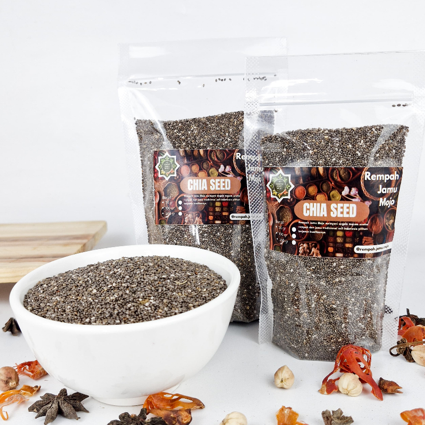 Chia Seed 100gr // Ciasid // JSR 100% PREMIUM QUALITY