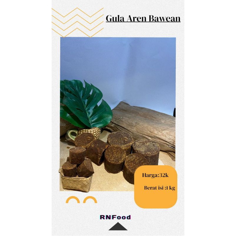 

RNfOOD GULA AREN ASLI BAWEAN