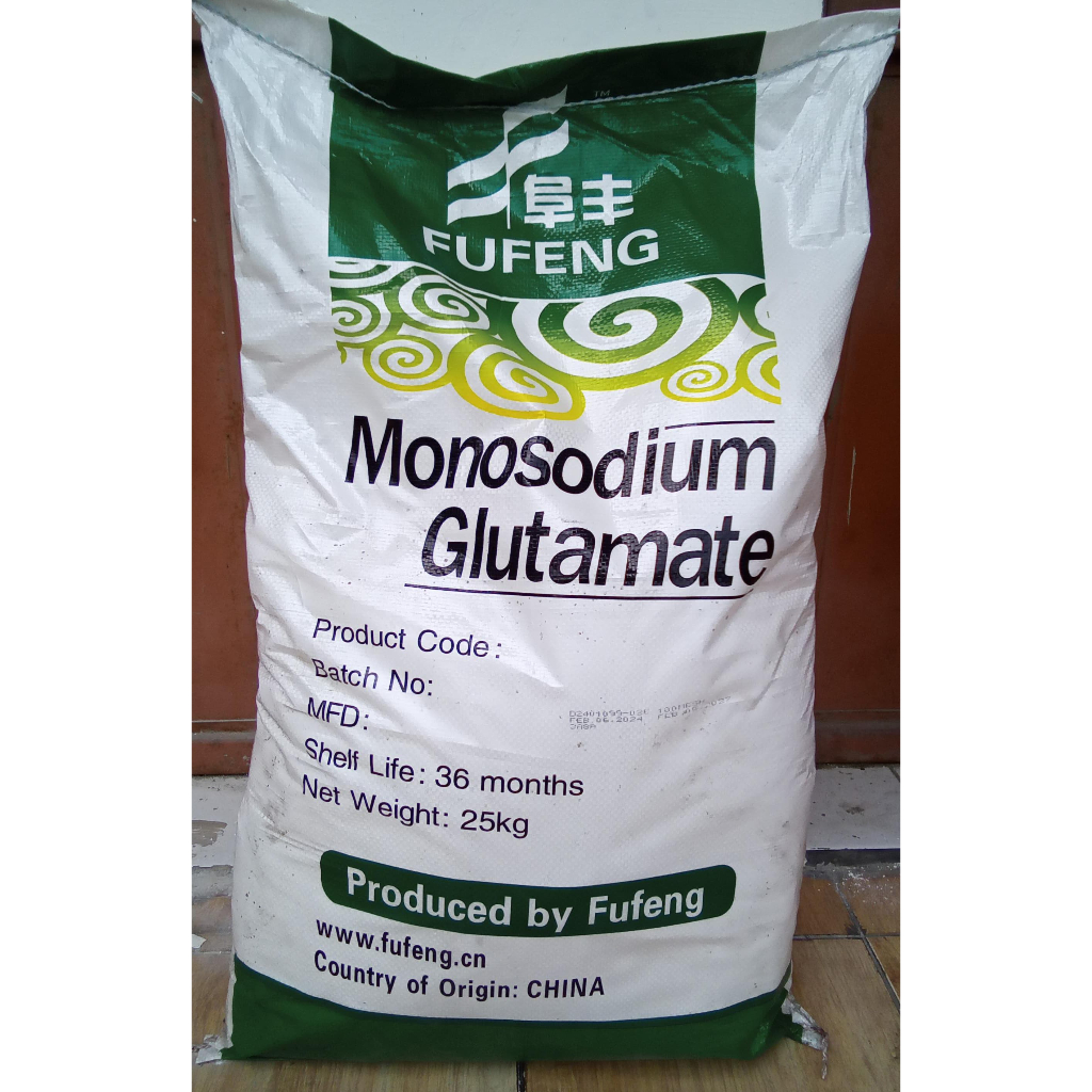 

Monosodium Glutamate / MSG Fufeng 100 mesh 60 mesh 25kg perkarung