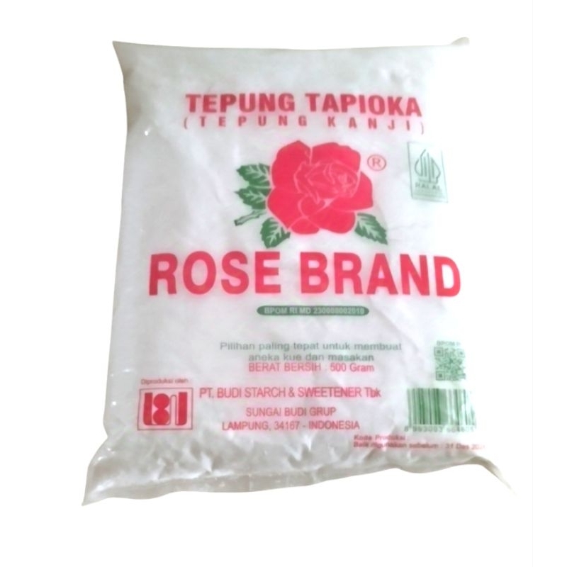 

Tepung Tapioka Kanji Rose brand 500gr