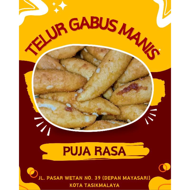 

TELUR GABUS MANIS SPESIAL 500g