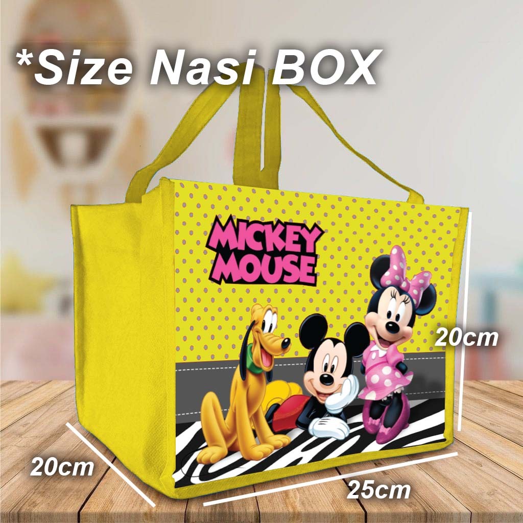 

tas goodie bag mickey mouse kuning