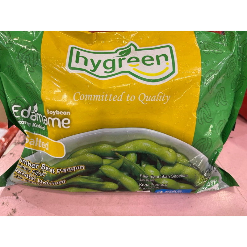 

kacang edamame frozen HyGreen 500g