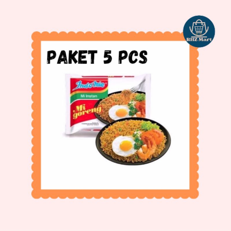 

PAKET 5 PCS INDOMIE GORENG 85GR HARGA MURAH...
