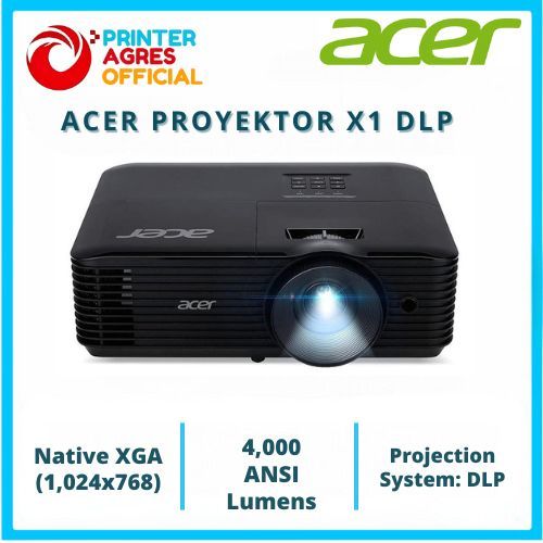 ACER PROYEKTOR X1 DLP XGA 4000 LUMENS ORIGINAL