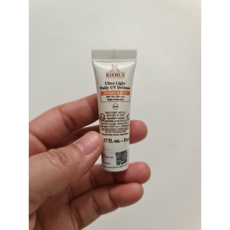 KIEHLS Ultra Daily UV Defense Sunscreen 5ml