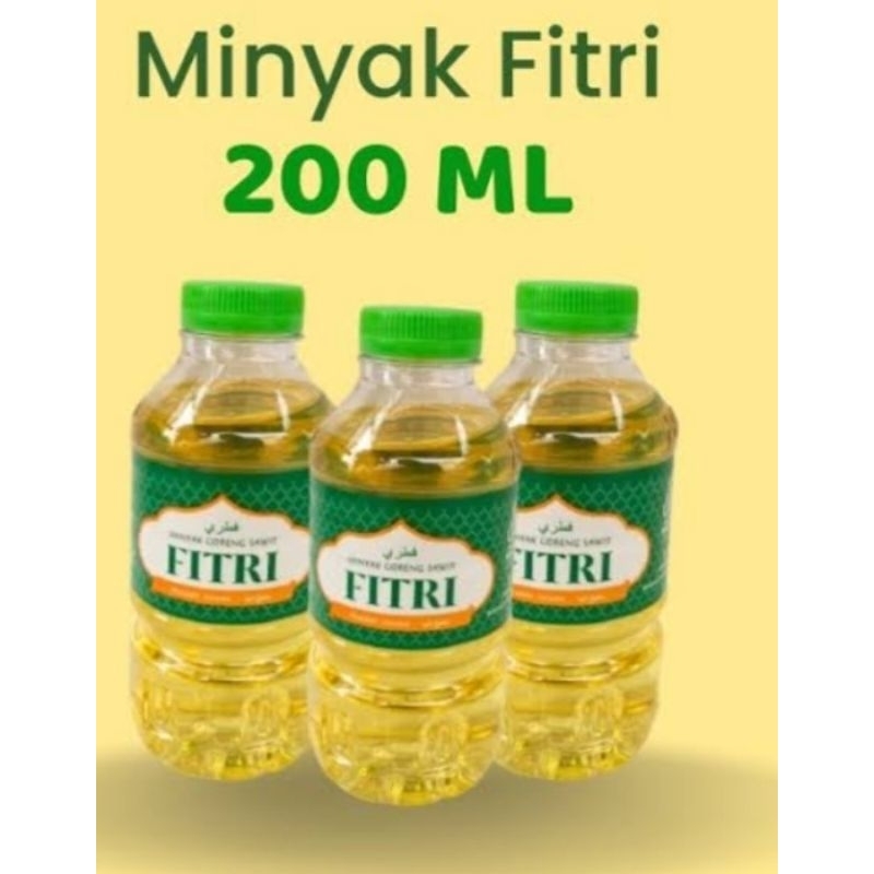 

Minyak goreng fitri 200ml || Ecer