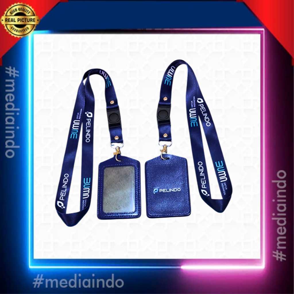 

Lanyard ID Pelindo-Paket Lengkap Exclusive(Kualitas Printing)