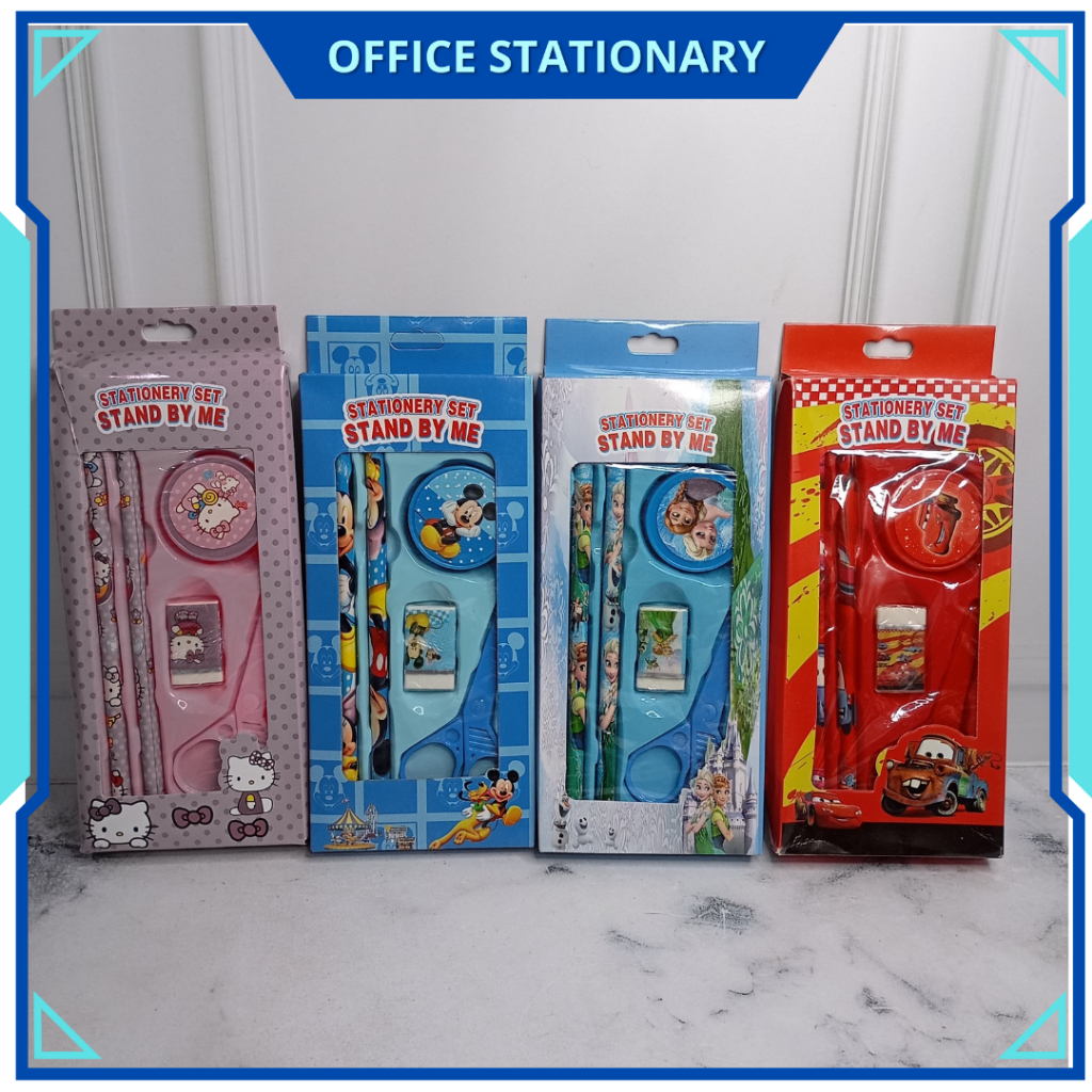 

OFS PENSIL SET ALAT TULIS SEKOLAH LENGKAP MOTIF KARAKTER ANAK