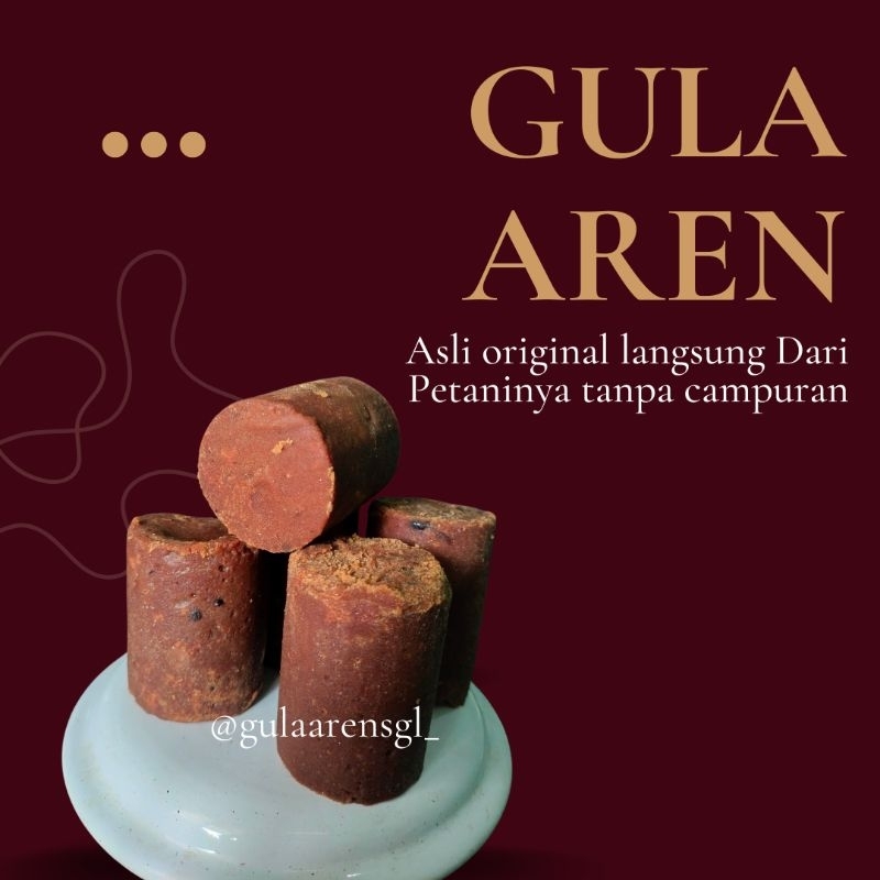 

Gula Aren 1Kg 100% Asli