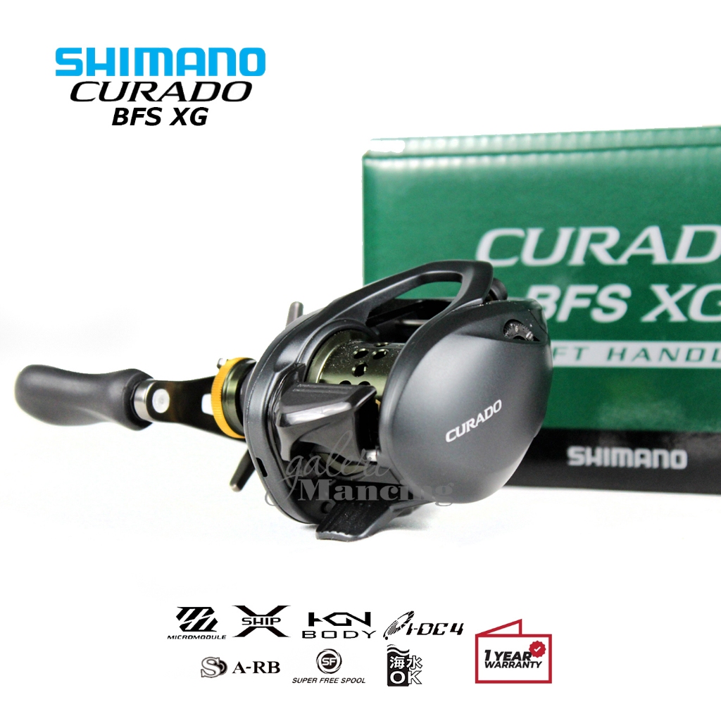 Reel BC Shimano CURADO BFS XG-L | Bait Casting 21 Original