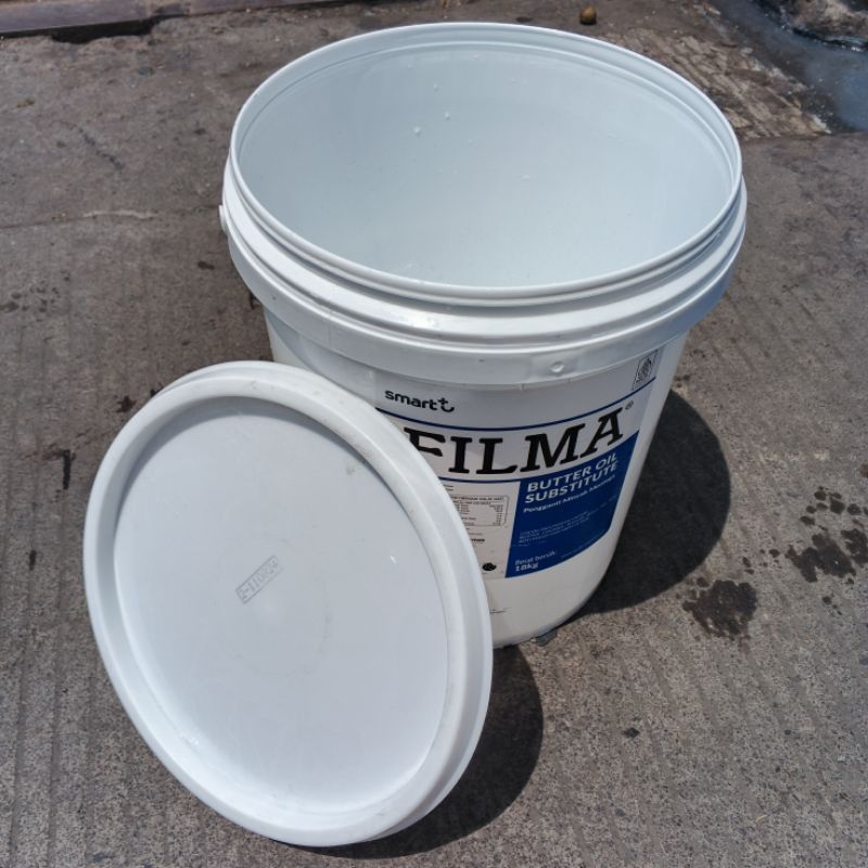 Ember Putih/Ember Plastik Bekas/Ember Food Grade Ukuran 20/25kg