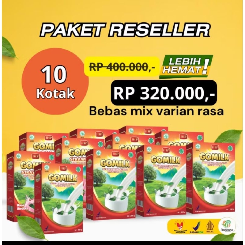 

PAKET RESELLER 10 BOX