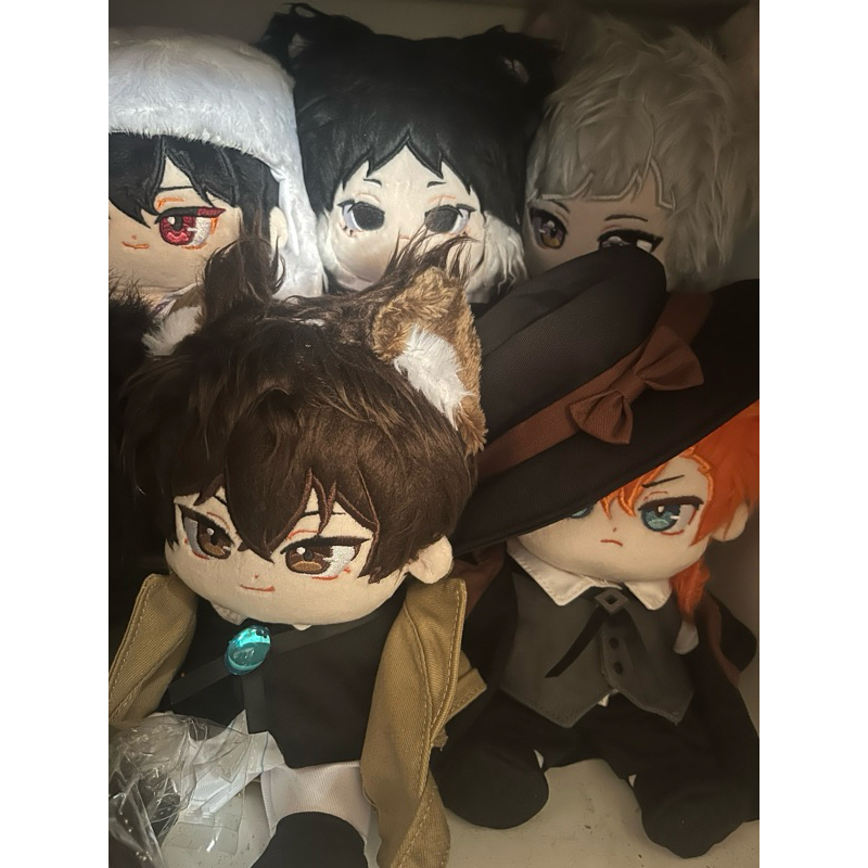 RARE-ITADOLL FANMADE COTTON DOLL BSD 20CM (5pcs)