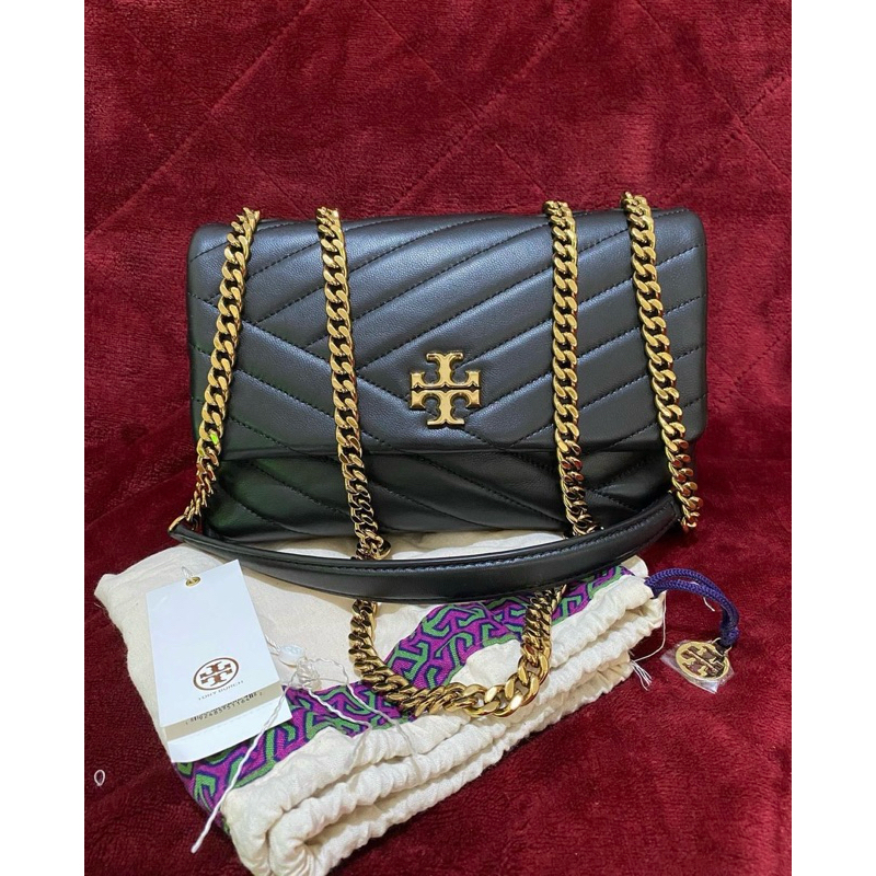 preloved tory burch kira chevron small