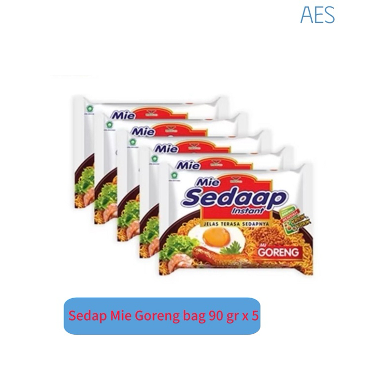 

Mie Sedaap Instant Goreng Bag 90 gr x 5