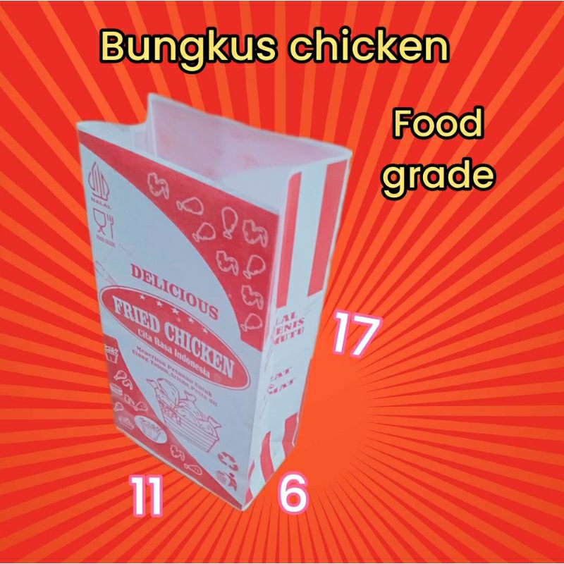 

bungkus chicken kemsan chicken kantong chicken